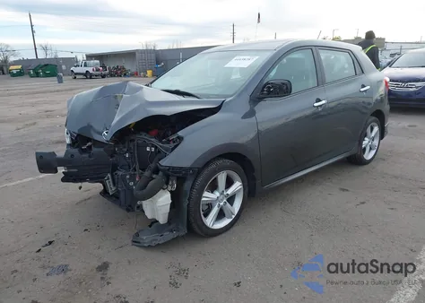 2009 Toyota Matrix S z USA, uszkodzony, nr VIN 2T1LE40EX9C008532